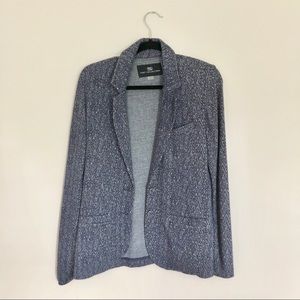Knit blazer